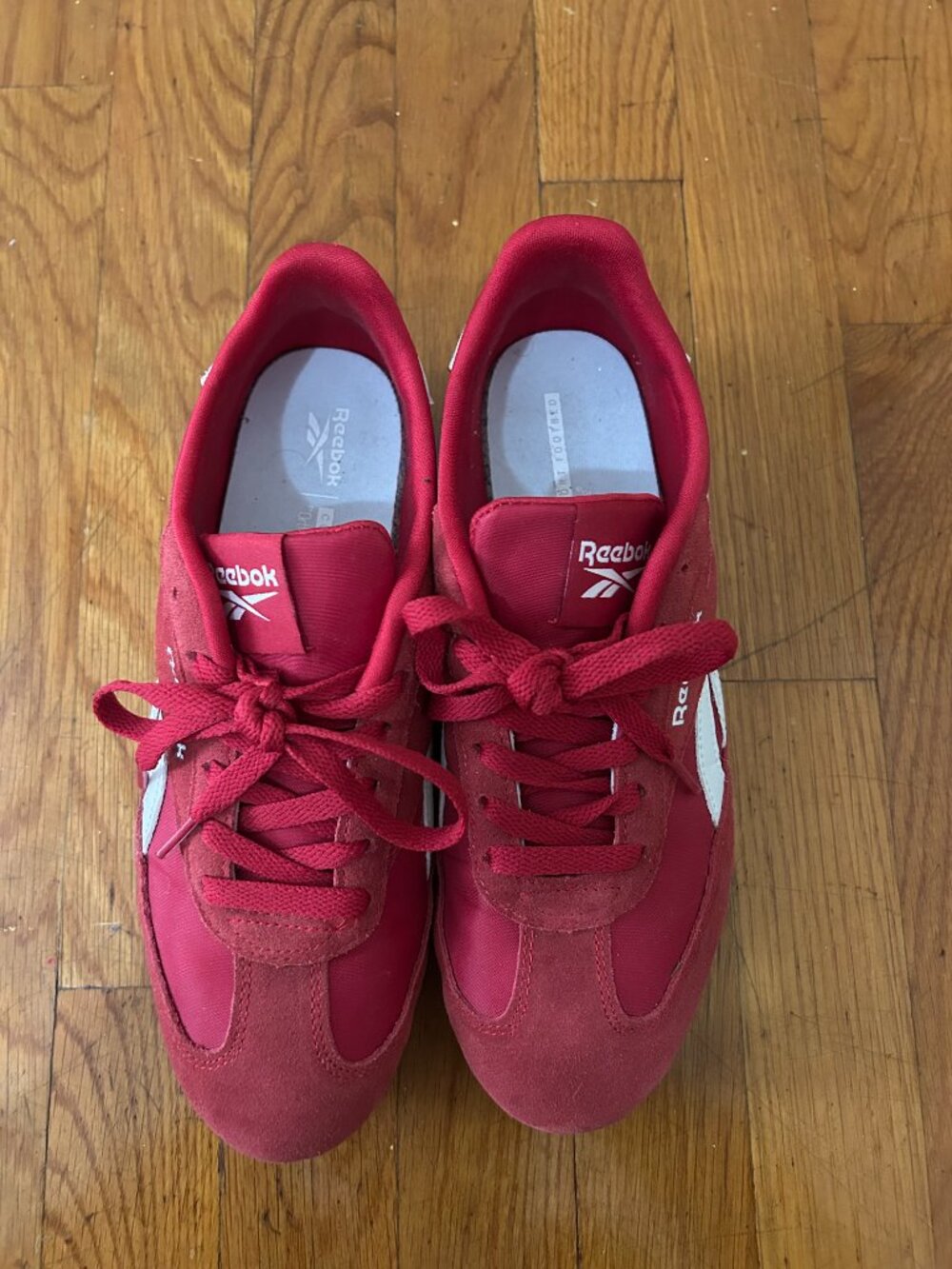 Red Reebok Sneakers - Picture 3 of 4